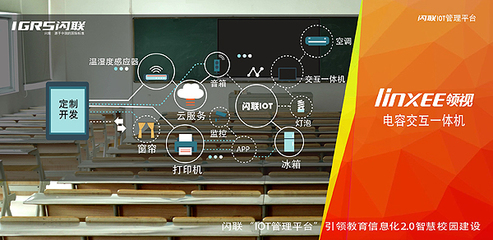 閃聯“IOT管理平臺”引領教育信息化2.0智慧校園建設